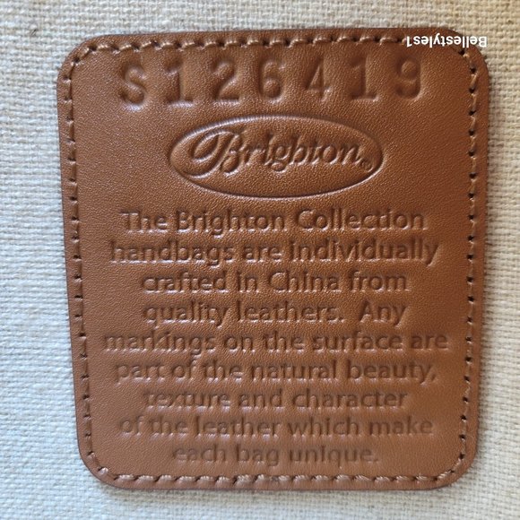 BRIGHTON Paradise Garden Jovie Fabric-Straw Organizer Bag- Natural Multi 🎈$195. - Picture 15 of 16